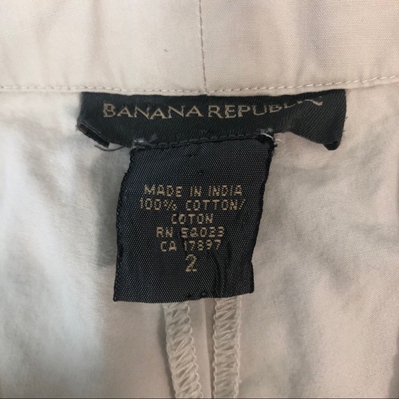 Banana Republic Lightweight Drawstring Crop Pants 2 - Picture 3 of 9